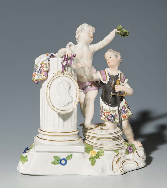 Seltene Barock-Figurengruppe.