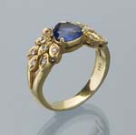 Lazulith-Brillant-Ring.