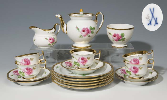 Biedermeier-Teeservice.