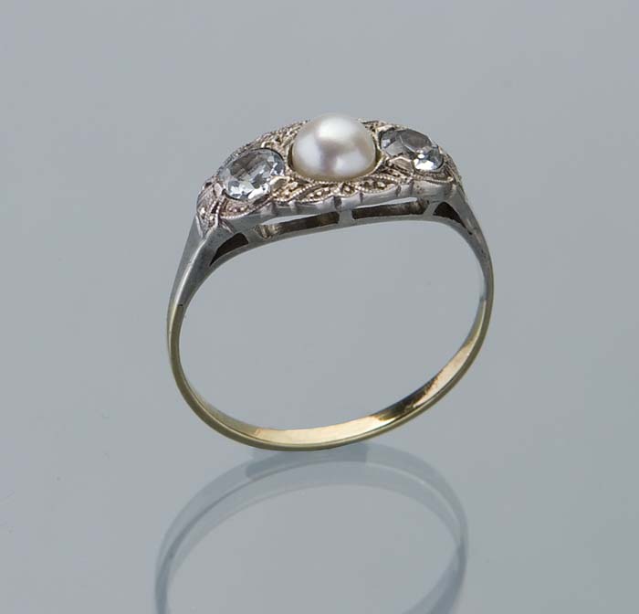 Perlen-Aquamarin-Ring.